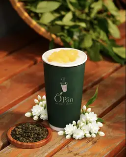 Hình ảnh Trà sữa oolong thanh nhài thượng uyển