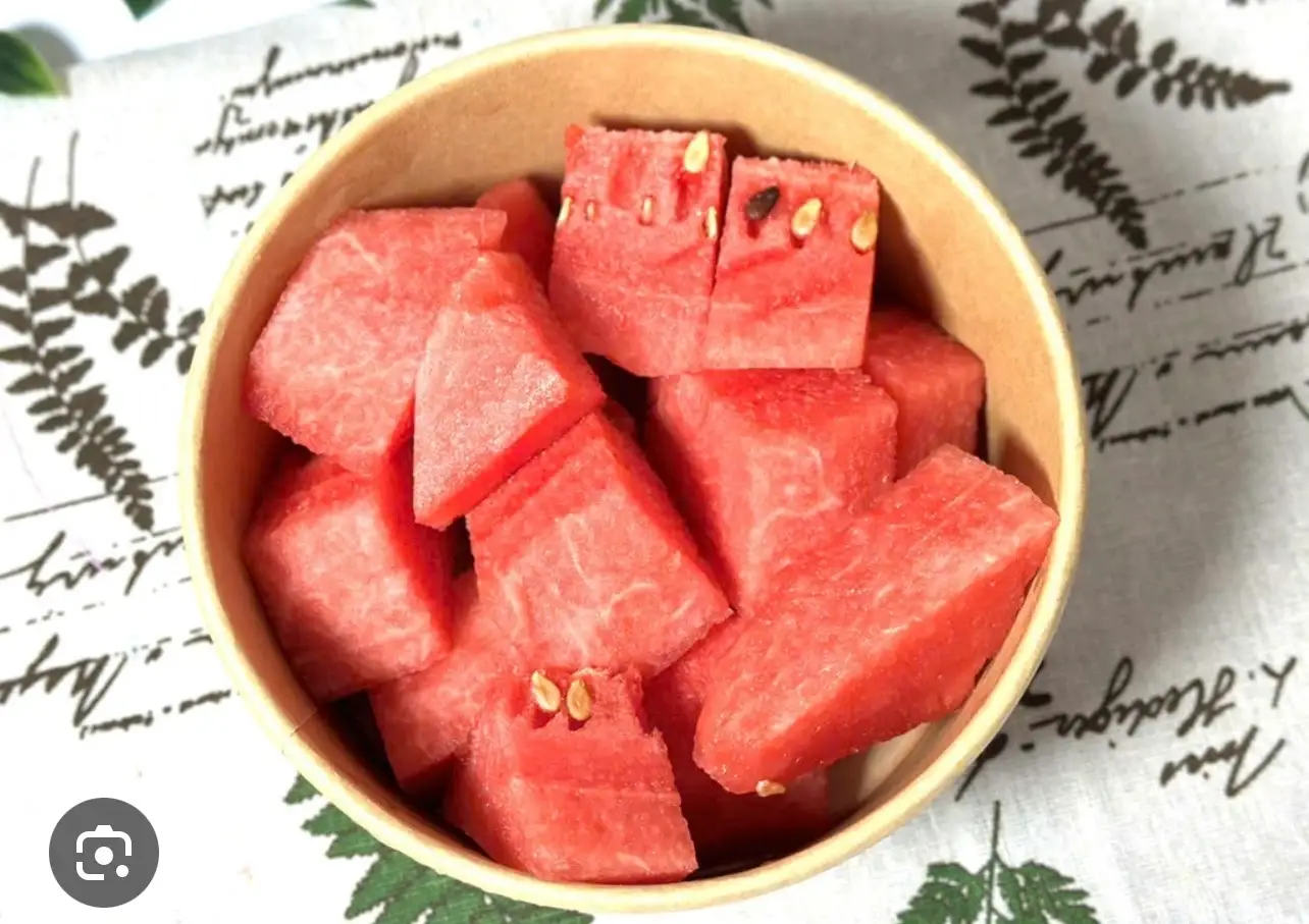 Hình ảnh hộp dưa hấu bổ sẵn