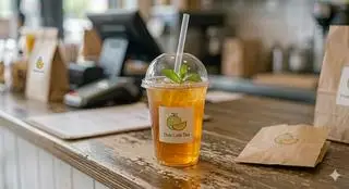 Hình ảnh trà dưa lưới