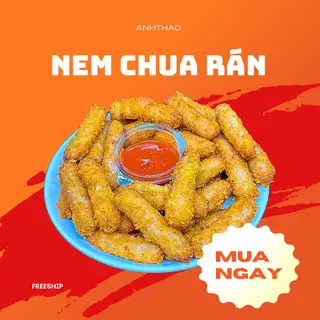 10c Nem Chua Rán - 40.000 ₫ tại Ánh Thảo - Đặc Sản Bắc Tại Sài Gòn - Đường số 6