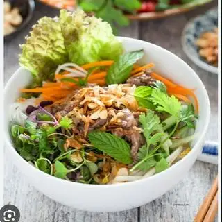 Hình ảnh 2 bún trộn bò + tặng 2 pessi 