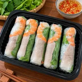 Hình ảnh Bánh Tráng Cuốn Tôm Thịt 5 cái