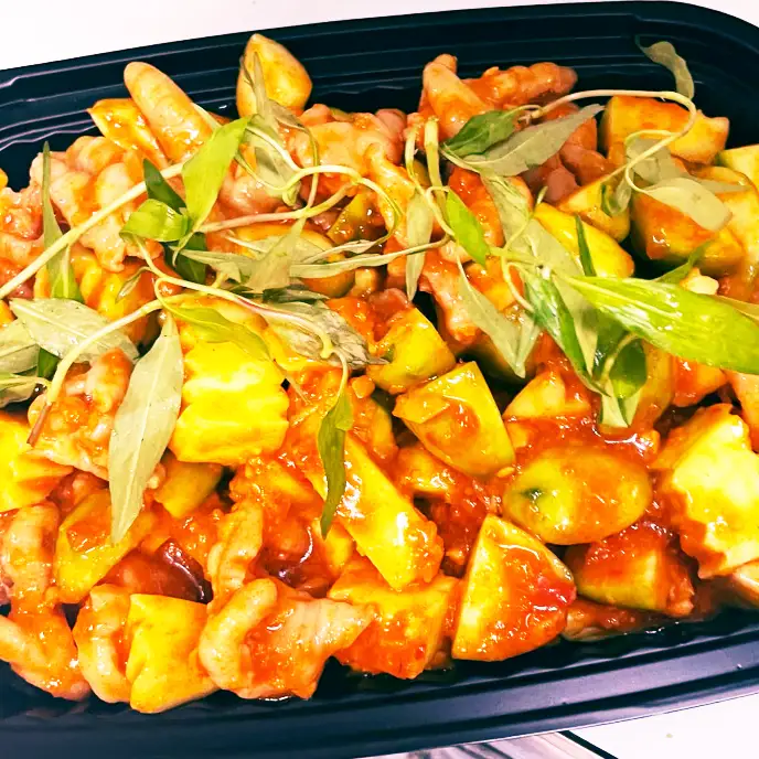 CHÂN GÀ RÚT XƯƠNG SỐT THÁI PHẦN LỚN - 115.000 ₫ tại Ngọc Giang Food - Tré Trộn, Chân Gà Sốt Thái, Chân Gà Ngâm Sả Tắc - Thân Văn Nhiếp 