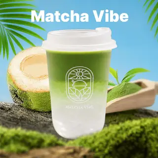 Coconut matcha - 53.000 ₫ tại Matcha Vibe - Tiệm Trà Nhật Bản - 210 Trần Hưng Đạo