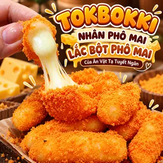 Bánh gạo nhân phô mai lắc phô mai - 32.000 ₫ tại Tạ Tuyết Ngân - Ăn Vặt & Trà Sữa - Nguyễn Tri Phương