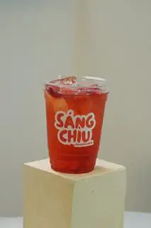 Trà dâu - 33.000 ₫ tại Sáng Chìu Cà Phê - Matcha & Cacao - Phạm Văn Hai
