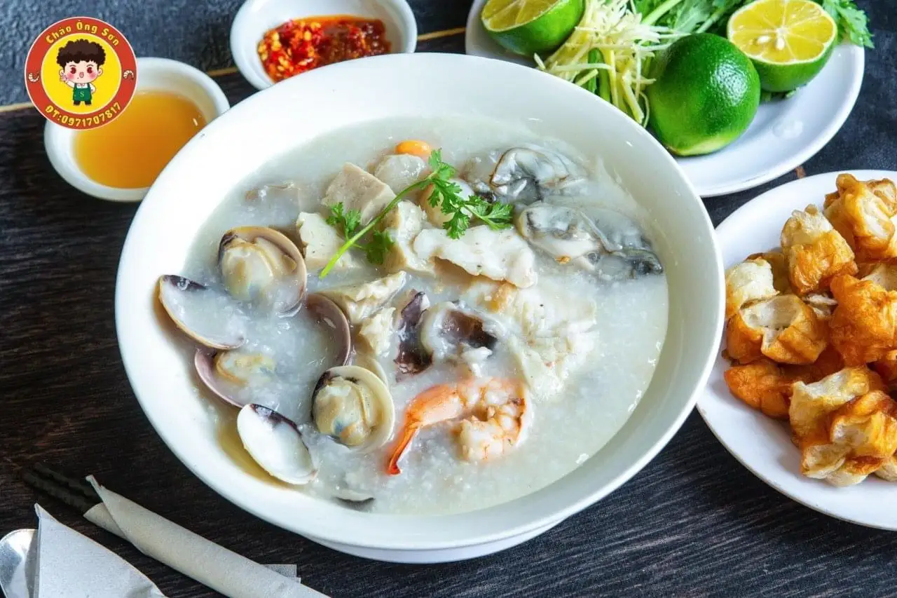 Cháo hải sản - 65.000 ₫ tại Cháo Ông Sơn - Thoại Ngọc Hầu