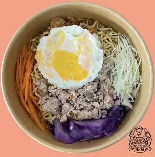 Hình ảnh Mì trộn thịt bằm, trứng