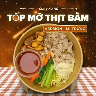 Hình ảnh Mì Tươi Tóp Mỡ Thịt Bằm