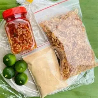 Hình ảnh Set Bánh Tráng Sate Tắc Hành Phi