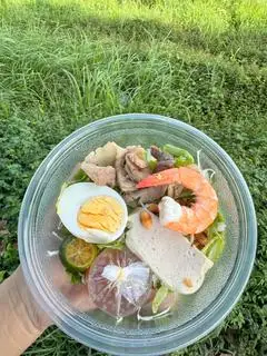 Hình ảnh mì quảng trộn