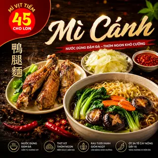Hình ảnh Mì cánh chiên giòn