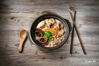 Hình ảnh Cháo sườn thịt bằm Bắc Thảo