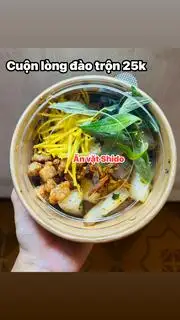 Hình ảnh Bánh tráng cuộn đào trộn