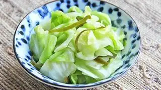 Bắp Cải Luộc - 12.000 ₫ tại Cháo Ếch Singapore Phạm Thư 2 - Nguyễn Văn Nghi