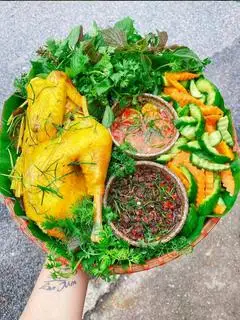 Hình ảnh Gà ủ muối hoa tiêu nguyên con - để nguyên con -  không đầu