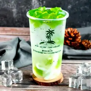 Nước dừa thạch lá dứa - 23.000 ₫ tại Chewing Coconut - Nước Dừa Tươi Trân Châu Dừa - Nguyễn Thị Thập