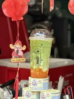 Hình ảnh Matcha đào