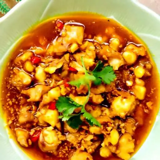 Hình ảnh Sụn gà xào bơ bắp