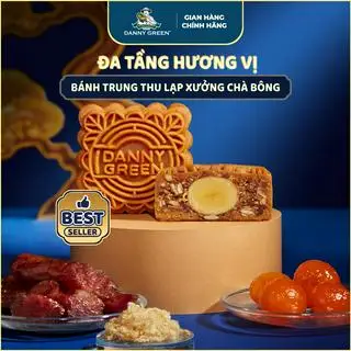 Bánh Trung Thu Nhân Lạp Xưởng Chà Bông - 180.000 ₫ tại DannyGreen - Trà Sữa, Trà Trái Cây & Nước Ép Organic - Lý Tự Trọng