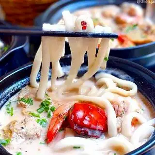 Hình ảnh Bánh Canh Nước Cốt Dừa Tôm Cá Lóc