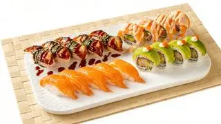 Hình ảnh Sushi & Cơm Cuộn Healthy 1 Người Ăn