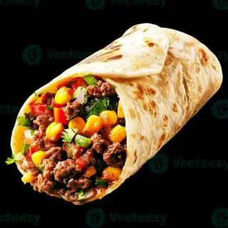 Hình ảnh tacos bò sốt bơ tỏi