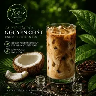 Hình ảnh Cà phê sữa dừa
