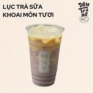 Lục Trà Sữa Sốt Khoai Môn Tươi - 45.000 ₫ tại Tiệm Trà Nè - Trà Sữa & Trà Trái Cây - Lê Đức Thọ