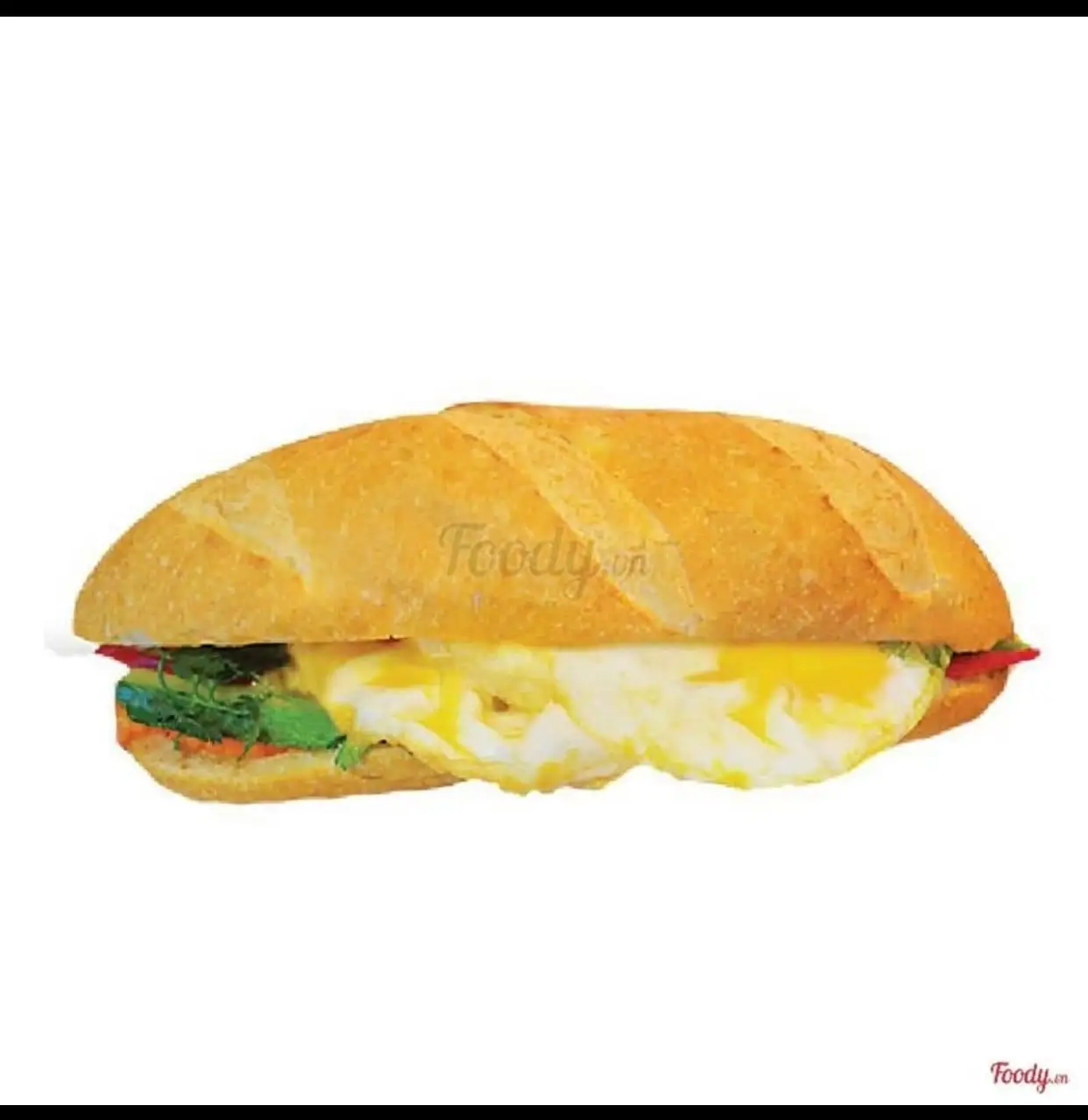 Bánh Mì Heo Quay - Trứng - 43.000 ₫ tại Bánh Mì Heo Quay Tuyền Ký - Lạc Long Quân