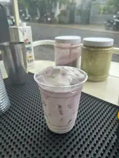 Hình ảnh Khoai môn latte kem muối