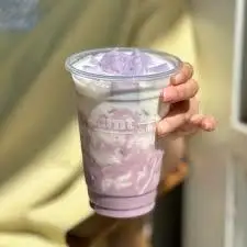 Hình ảnh khoai môn latte