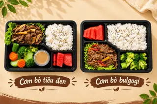 Hình ảnh combo 2 cơm bò tiêu đen