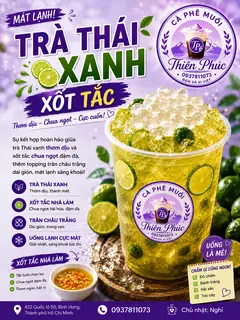 Hình ảnh Trà tắc Thái xanh