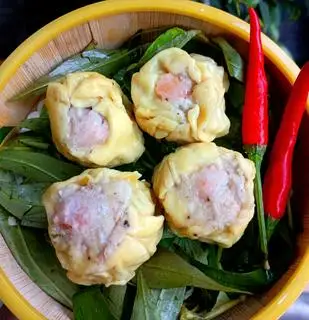 Xíu Mại Tôm Chiên Giòn - 4 viên lớn - 47.000 ₫ tại Bếp Của Na - Há Cảo, Cơm Chiên Tóp Mỡ & Cơm Cháy - Thích Quảng Đức