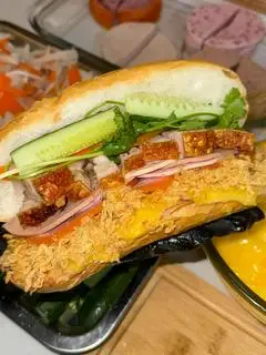 Hình ảnh Bánh mì Jambong sài gòn đặc biệt - nhiều topping