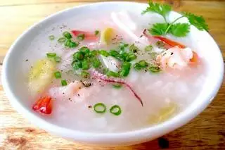 Hình ảnh cháo tôm 