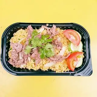 Cơm xào bò - 55.000 ₫ tại Y Vậy Nha - Mì Xào Bò & Cơm Chiên - Âu Dương Lân