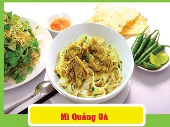 Mì quảng gà ta - 58.000 ₫ tại Mì Quảng 3 Anh Em Chính Gốc - Lý Chính Thắng