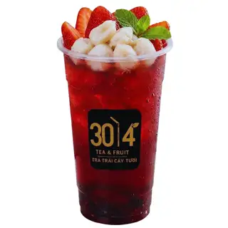 Hình ảnh Mix Trà Mẵng Cầu + Dâu Tây