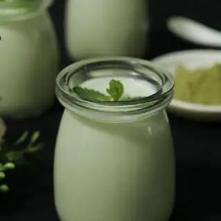 Hình ảnh Sữa chua matcha cha cha