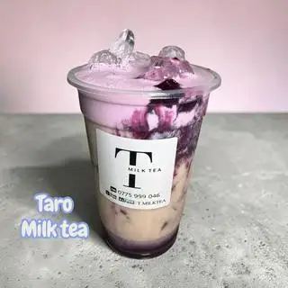 Hình ảnh trà sữa khoai môn