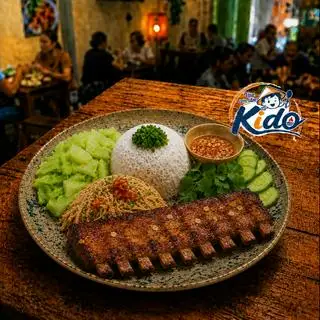 Hình ảnh Cơm Tấm Sườn Cây Nướng Ngũ Vị