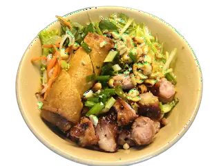 Hình ảnh Bún thịt nướng - chả giò