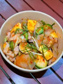Hình ảnh Gân Bò sốt Thái - Mắm Nhỉ - Pattaya