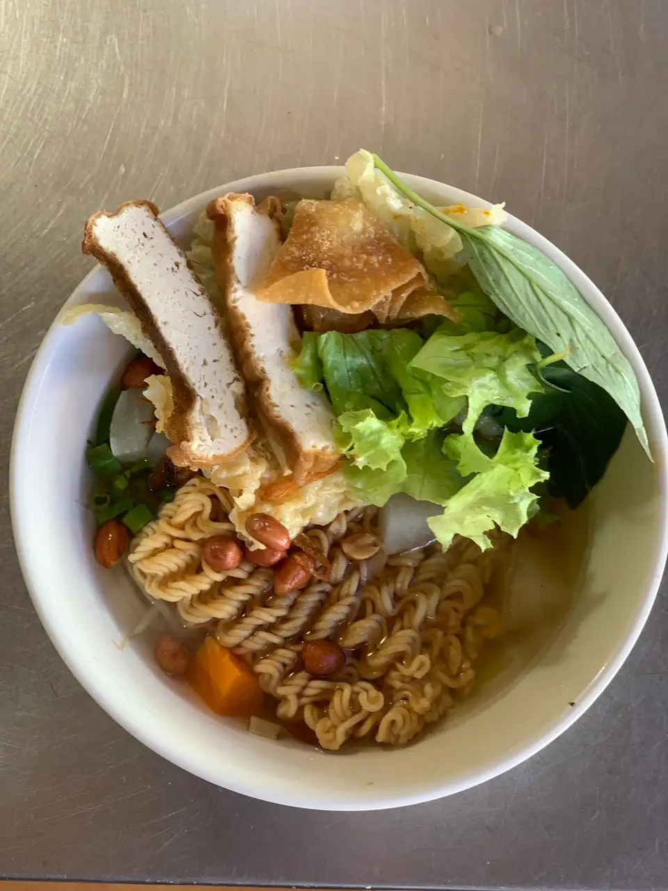 Mì gói chay ( mì tươi, bún gạo) - 38.000 ₫ tại Hủ Tiếu Chay 111 - Bông Sao