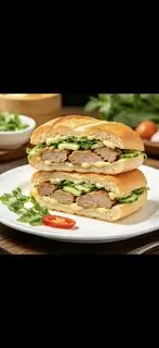 Hình ảnh Bánh mì chả lụa