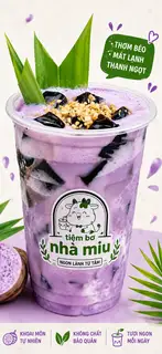 Hình ảnh Sữa dừa  khoai môn