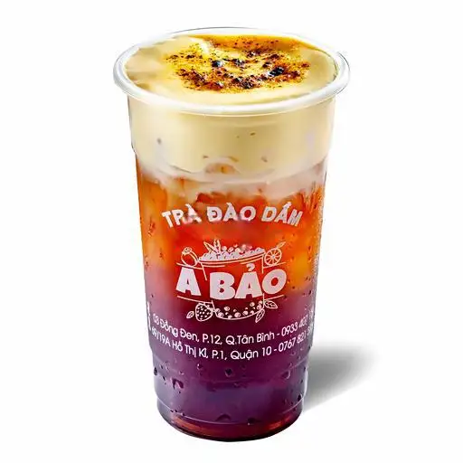 Hình ảnh Hồng Trà Kem Trứng Khè  700ml