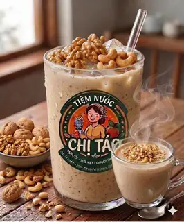 Hạt điều đậu nành đậu phộng - 34.000 ₫ tại Tiệm Nước Chị Táo - Sữa Hạt, Cà Phê Pha Máy & Sinh Tố Nước Ép Detox - Nguyễn Đình Chiểu